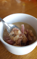 soup bean ham cooker pressure recipe slow navy beans simply cooking instant pot recipes bone she